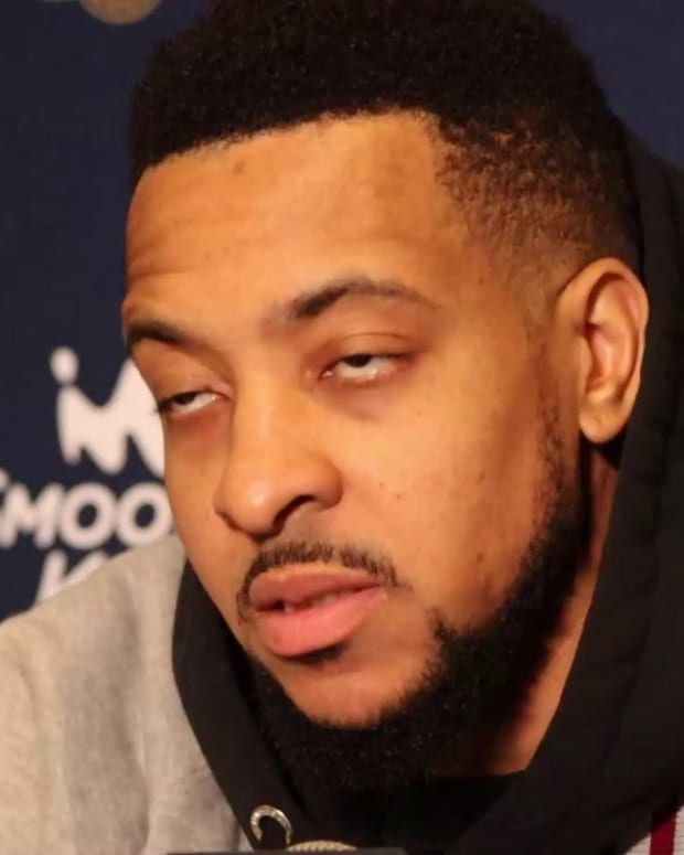CJ McCollum's Postgame Interview - Pelicans at Rockets - Jan. 31